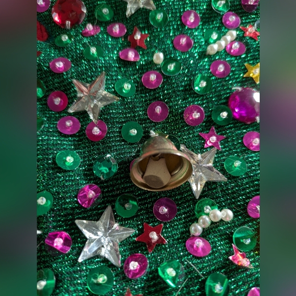Vintage, Sequin Beaded Christmas Sweater 🎄 - Picture 14 of 16
